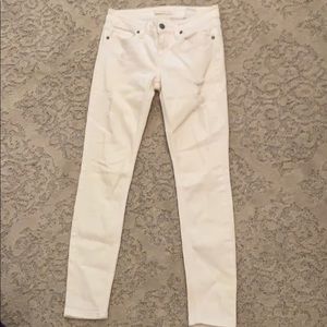 Eunina white distressed jeans